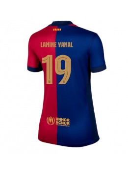 Barcelona Lamine Yamal #19 Heimtrikot für Frauen 2024-25 Kurzarm